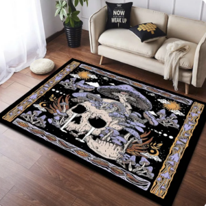 Mushroom Skeleton Rug/Tapestry